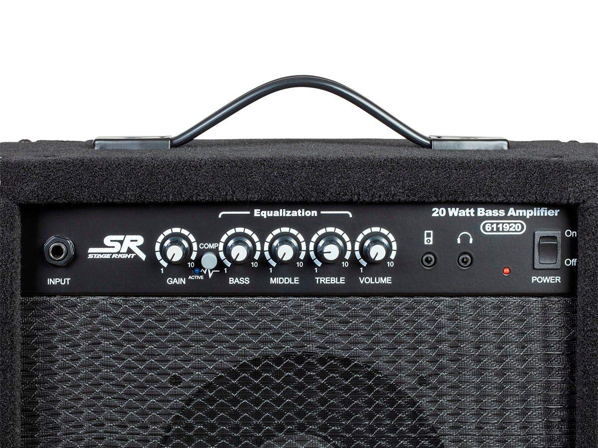 Monoprice 20-Watt 1x8 Bass Combo Amplifier