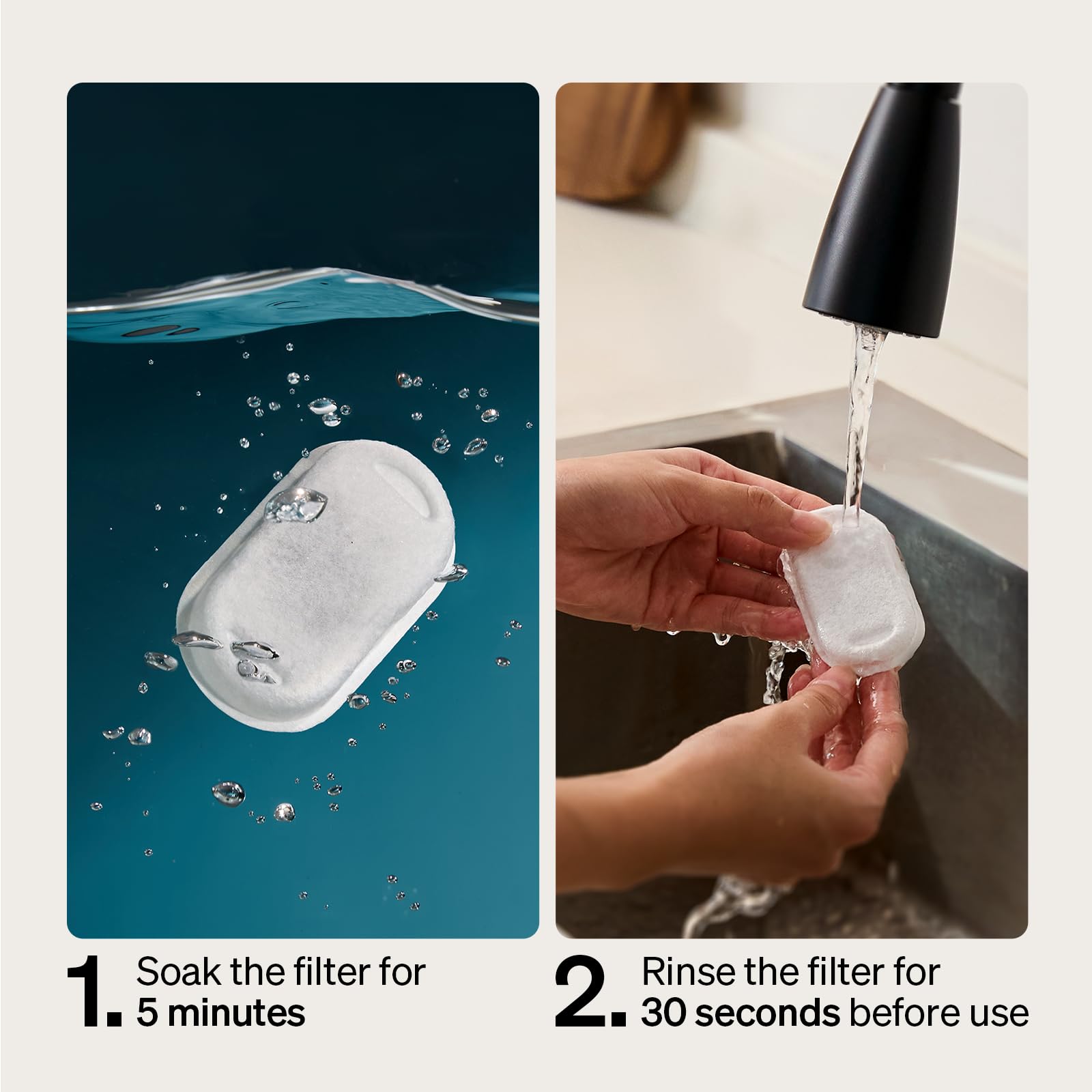 Filtros de Repuesto PETLIBRO Acero Inoxidable para Fuente de Agua para 2 Meses 4 Unidades