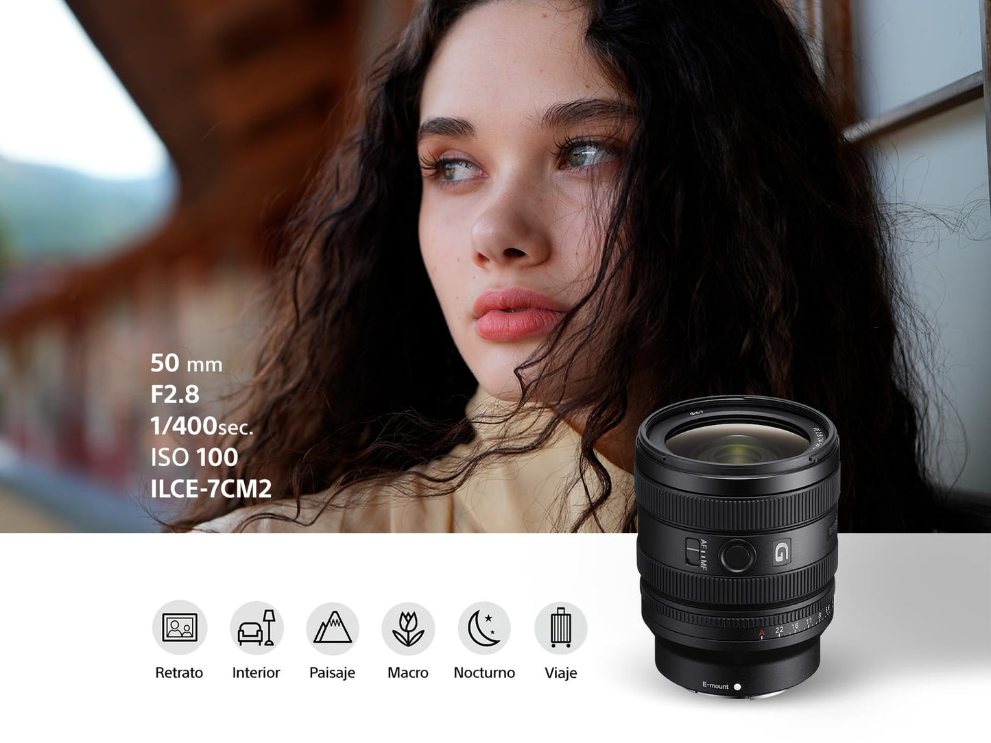 Sony Lente Zoom estándar 24-50 mm F2.8 SEL2450G