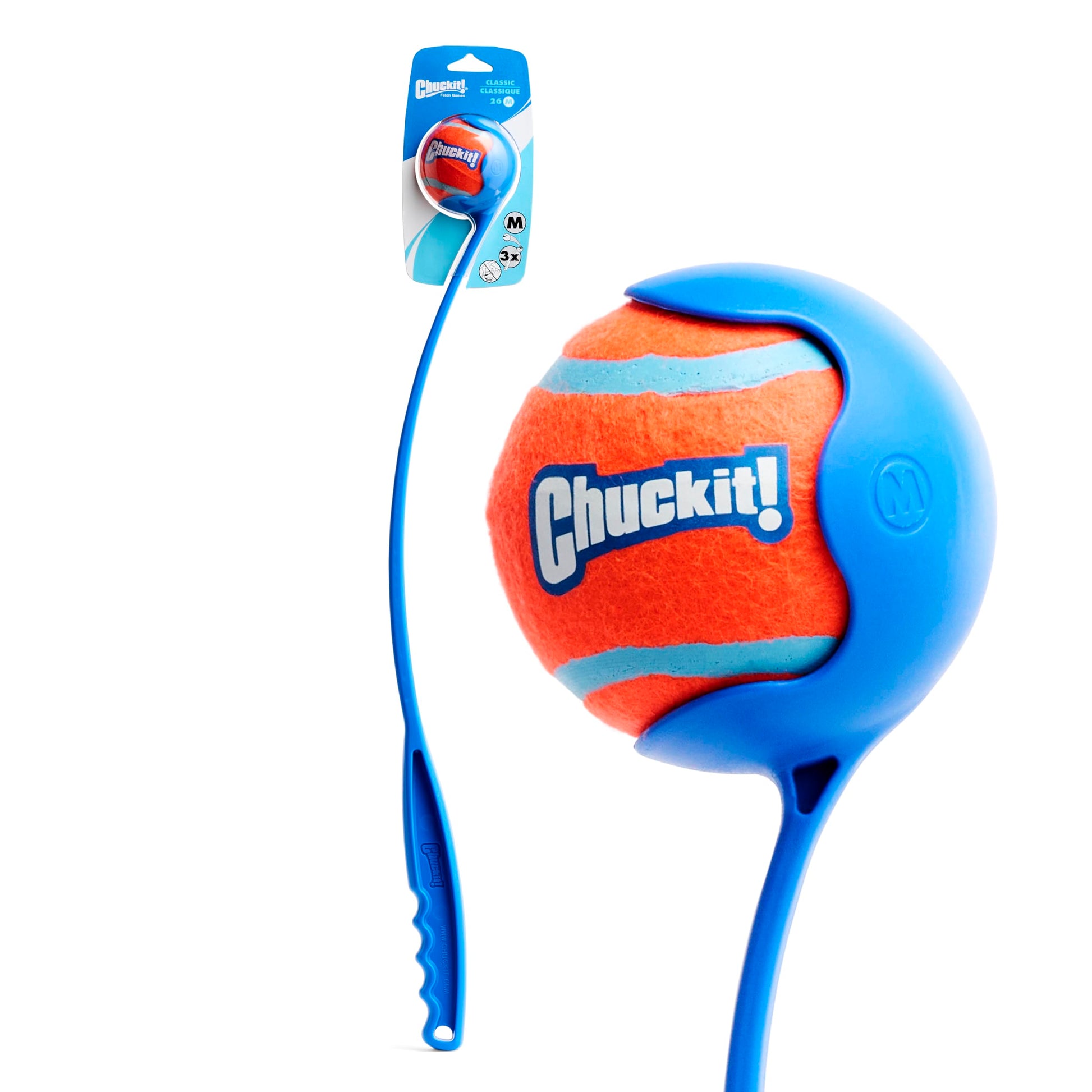 Chuckit! Lanzador de Bolas clásico, Mediano (26 Pulgadas)
