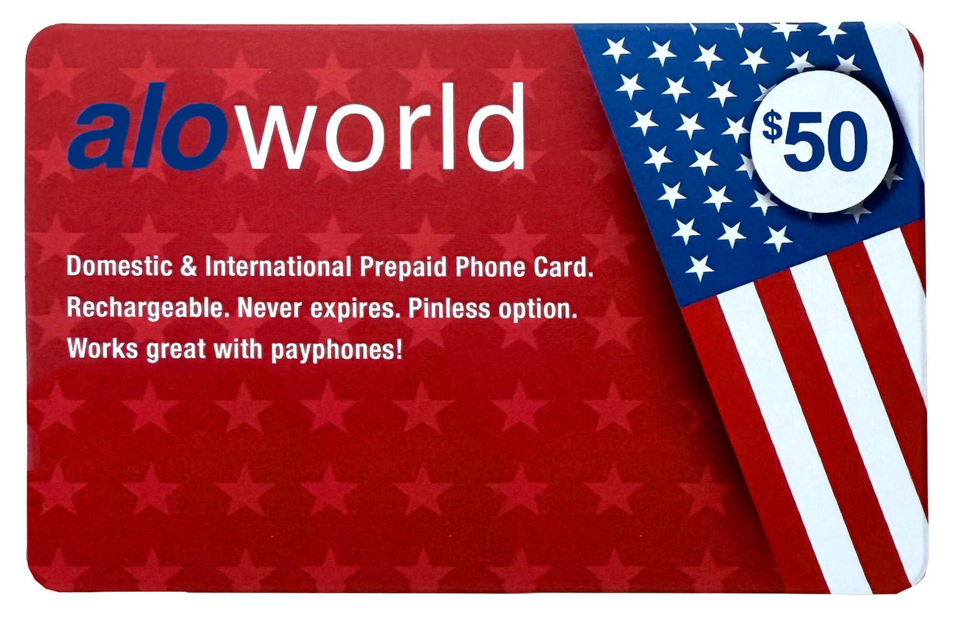 Tarjeta telefónica prepagada mejor para llamadas de Estados Unidos e internacionales, sin cargo por teléfono de pago, tarjeta de llamada que nunca caduca.