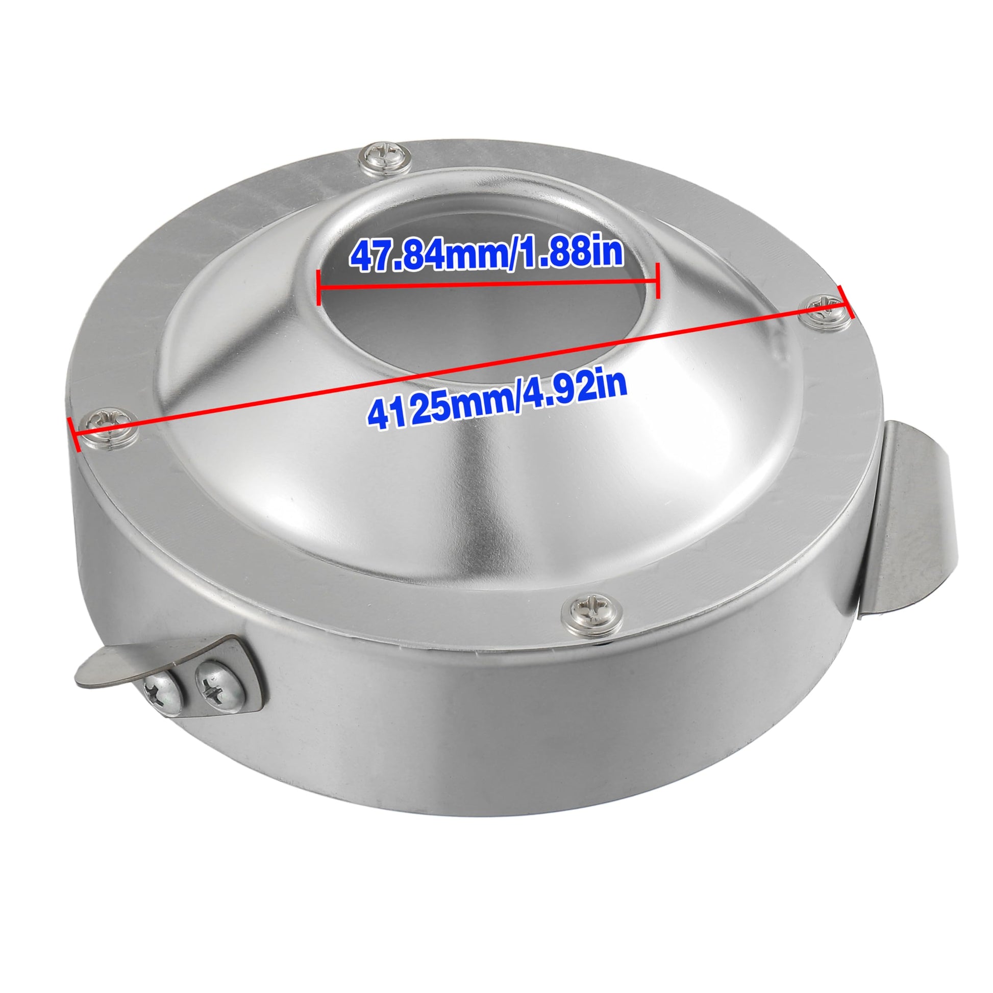 BOSHCHEN - Cabezal de calefacción de algodón para máquinas de hilo de caramelo, compatible con CANDY-V001 CANDY-V002 CANDY-KIT-1 CANDY-KIT-2 pieza de repuesto CANDY-PARTS2, pulgadas, plata, BC-MHT