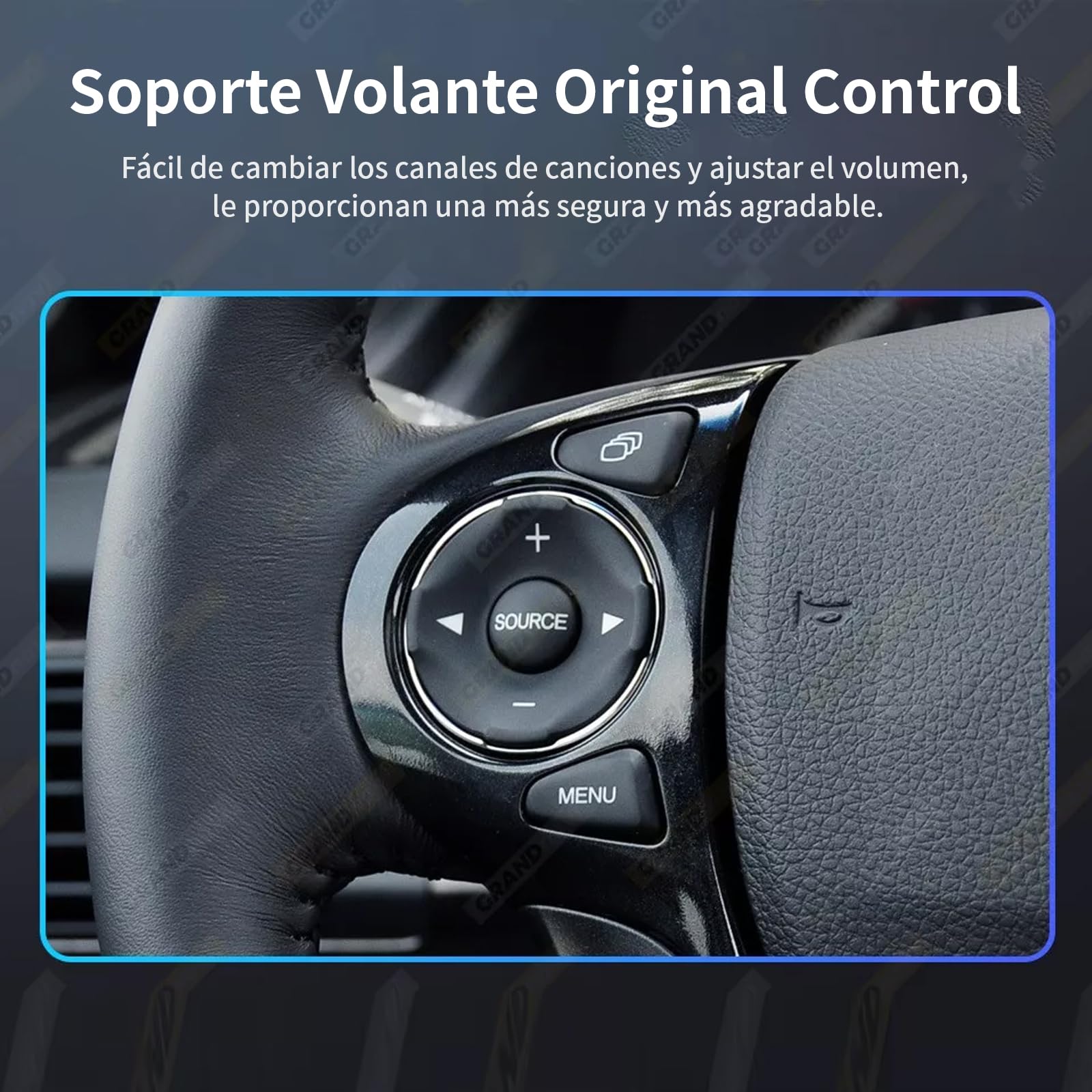 FINYQBET Estéreo para Auto 3999, Android 11 con CarPlay Inalámbrico, GPS y Bluetooth, Compatible con Honda Accord 2003-2007, Cámara de Reversa y Control de Volante