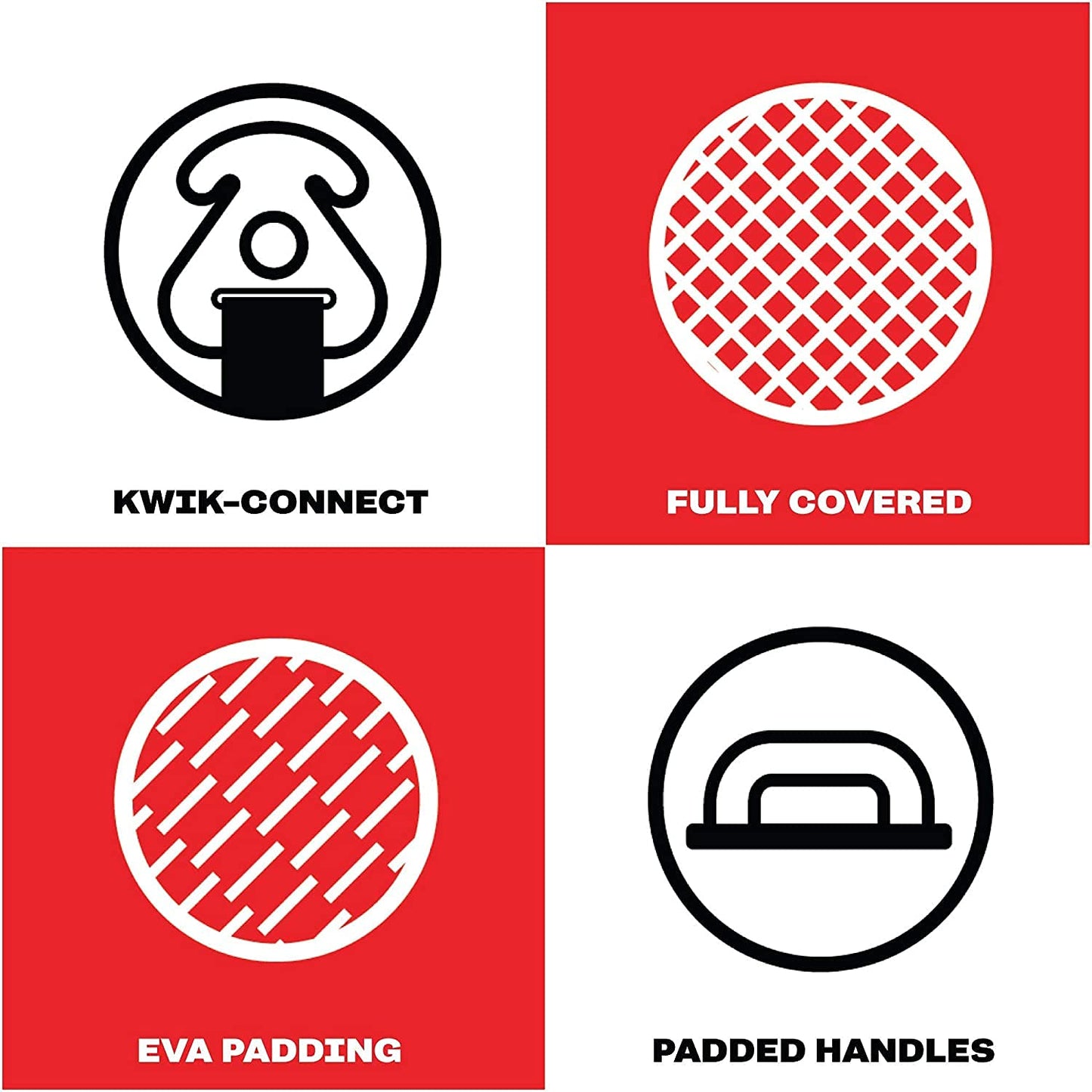 Remolcable Airhead HD-3 Hot Dog Rojo