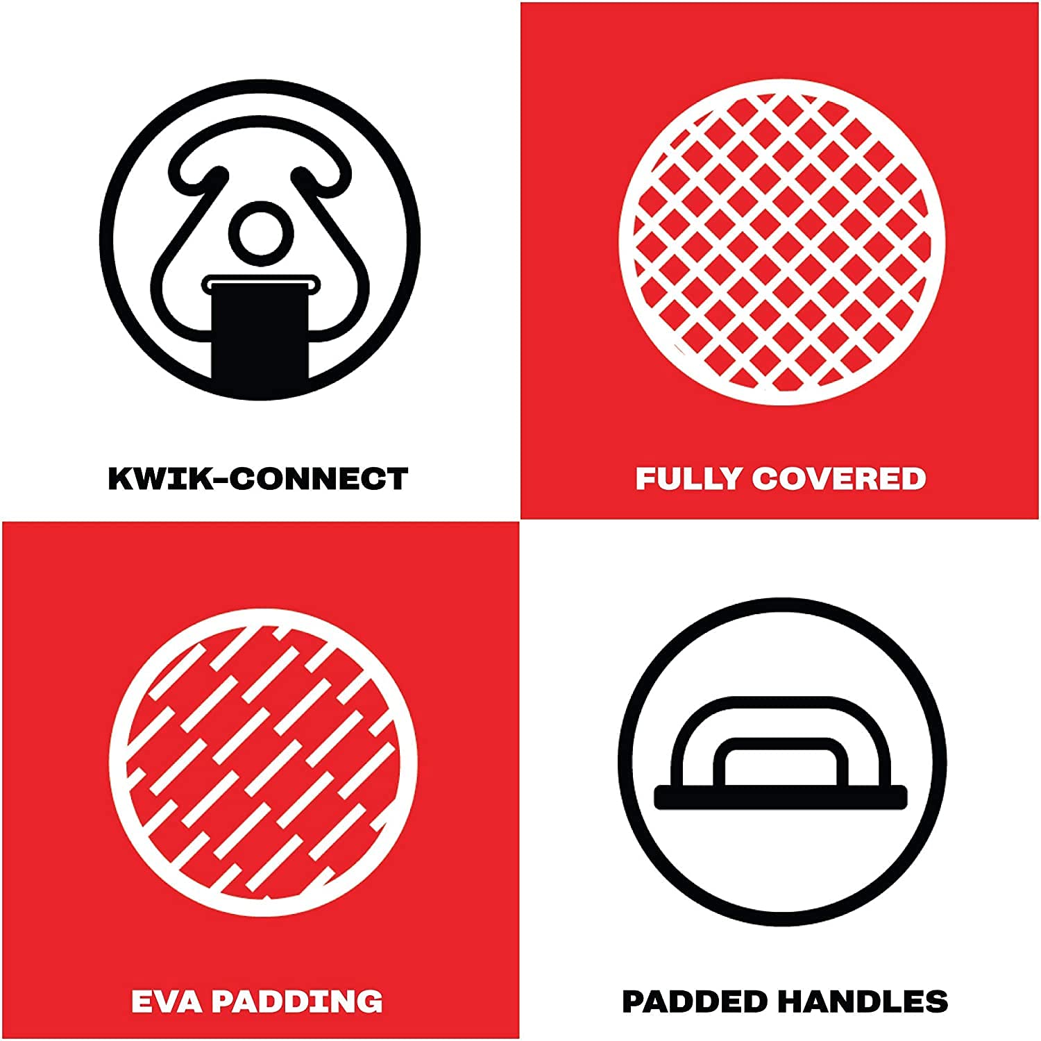 Remolcable Airhead HD-3 Hot Dog Rojo