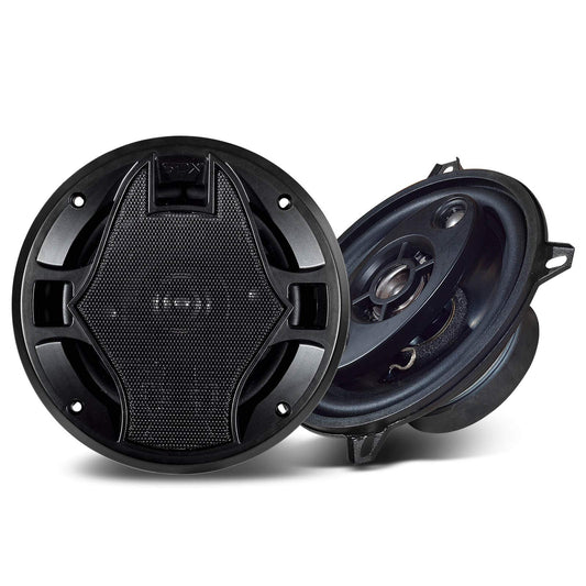 Altavoces para Coche SONDPEX 5.25 Pulgadas 4 Vías Coaxiales de Puerta Sistema Estéreo Audio