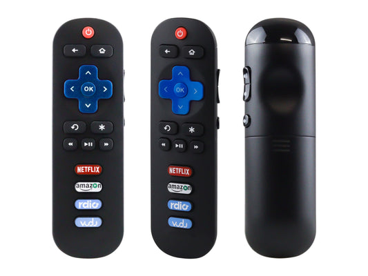 Control Remoto Compatible con TCL ROKU RC280 Smart TV 65US5800 43UP130 50UP130 55UP130 43FP110 49FP110 55UP120 32S4610R 40FS4610R 50FS3750 55FS3750 Boton para Netflix, Vudu y Amazon