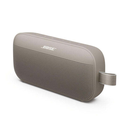 Bose Altavoz Bluetooth portátil SoundLink Flex (2.ª Gen.) Altavoz para Exteriores portátil con Sonido de Alta fidelidad, hasta 12 Horas de duración de la batería, a Prueba de Agua y Polvo, color Arena