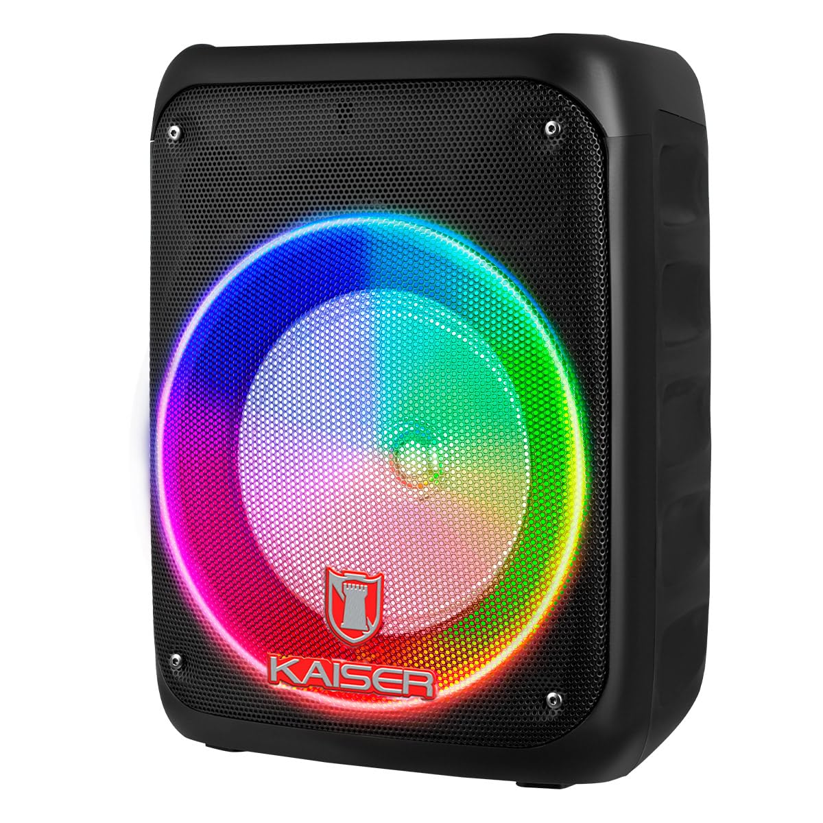 Bocina Bluetooth Kaiser Negra Portátil Recargable Light 20W RMS