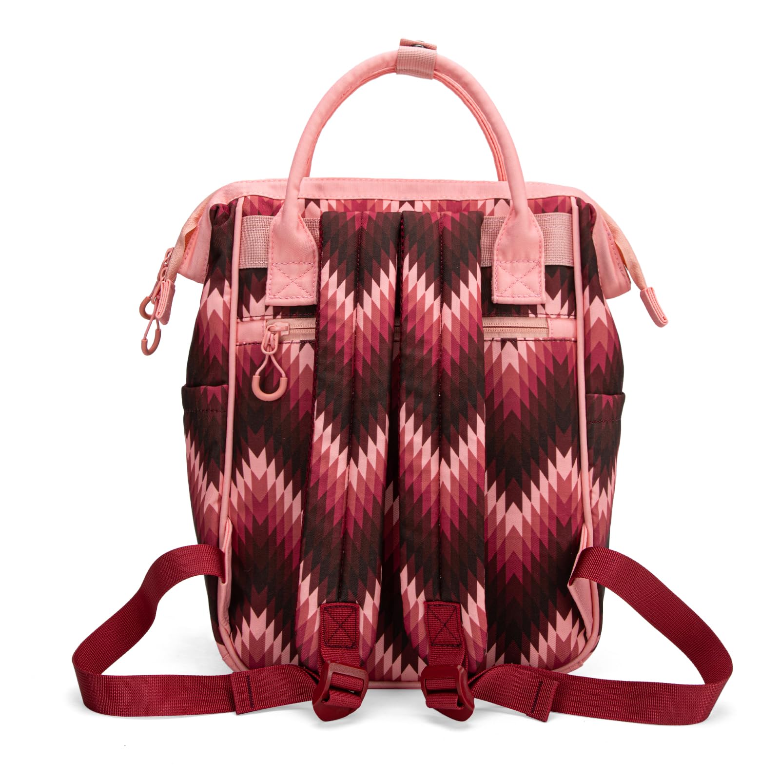 Montana West Wrangler Bolsa de pañales Mochila Western Bolsa de bebé, Clásico Rosa Oscuro, Moderno