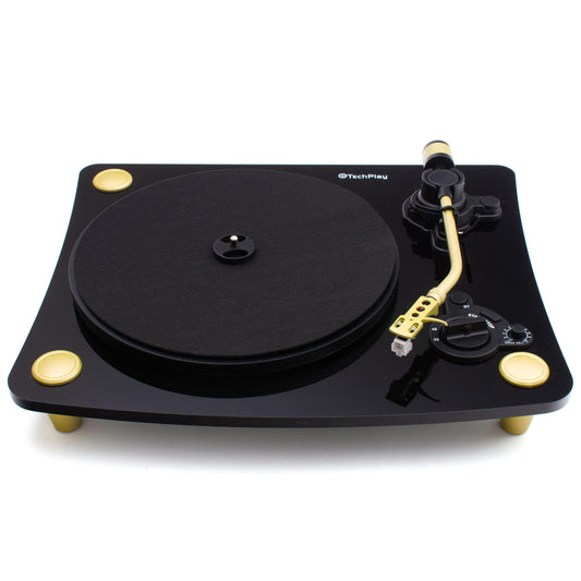 Placa Giratoria TechPlay Ghost Negro Bluetooth para Altavoces Inalámbricos