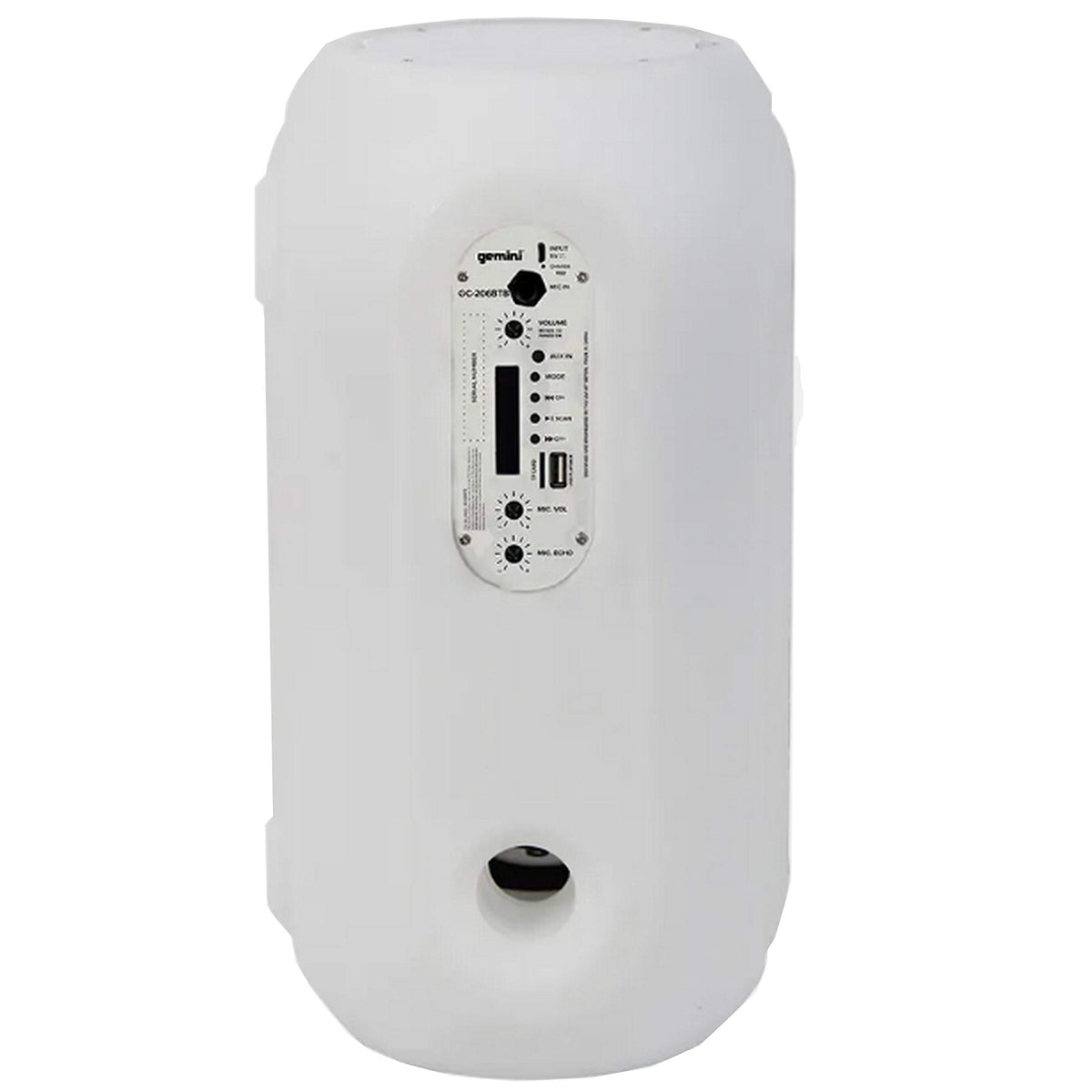 Altavoces de Fiesta Gemini Sound Azul 500 W Portátiles Bluetooth con Luz LED y Batería