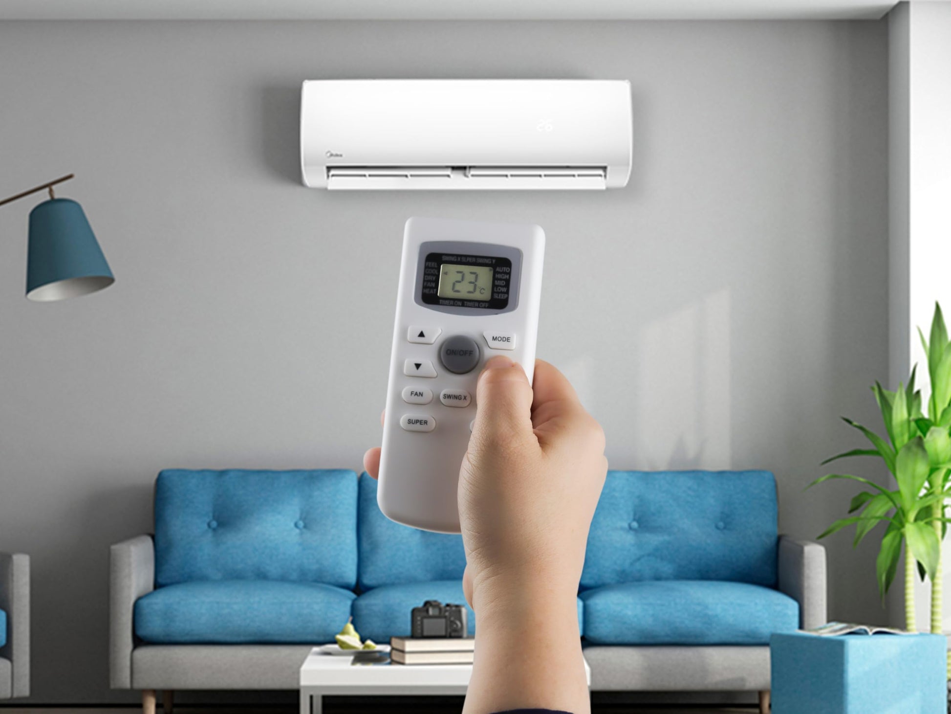 CONTROL EXPERT Control para TCL Prime Trane Daewoo Aire Acondicionado