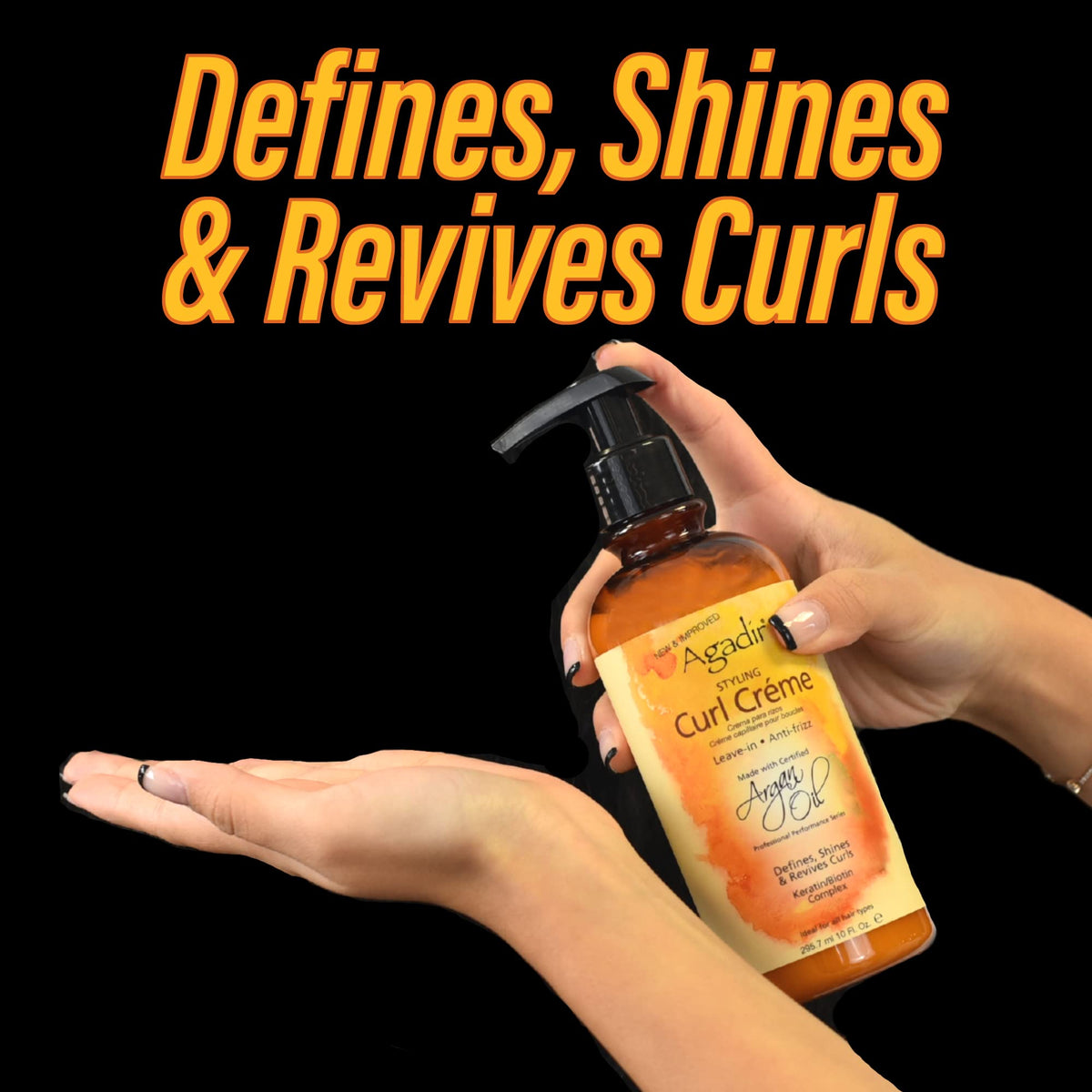 AGADIR Curl Creme, 10 Fl Oz