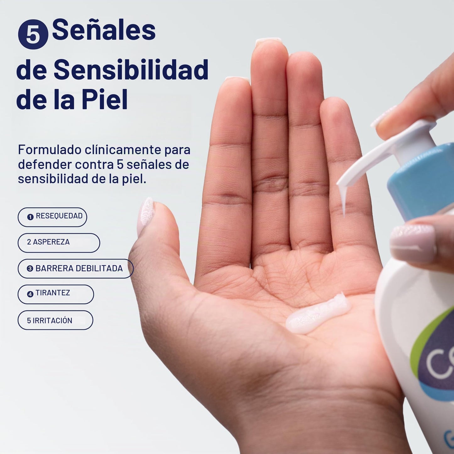 CETAPHIL, limpiador de piel suave hidratante para piel sensible seca a normal, 20 onzas, sin fragancia, sin jabón y sin espuma