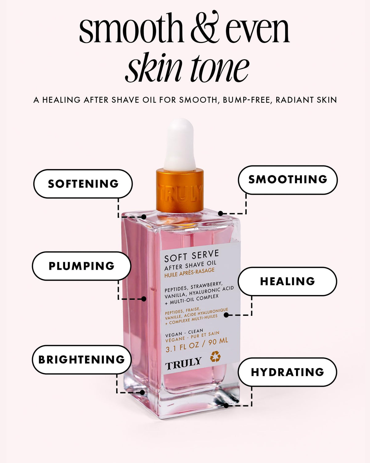 Truly Aceite para Después Del Afeitado Beauty Soft Serve