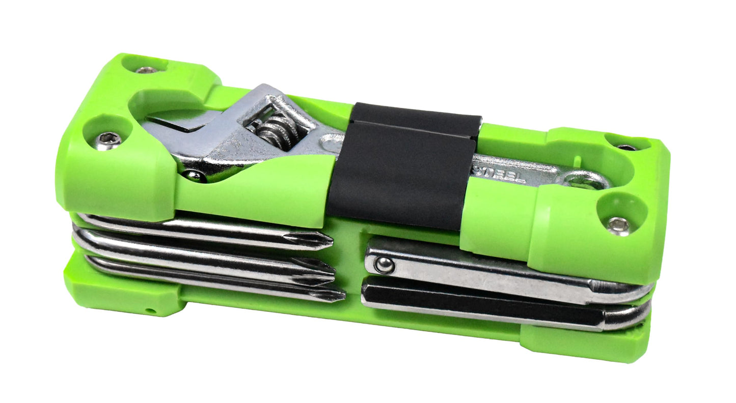 Juego de Herramientas Multiherramientas TXDIWWZ Acero Inoxidable para Bicicleta 16 en 1