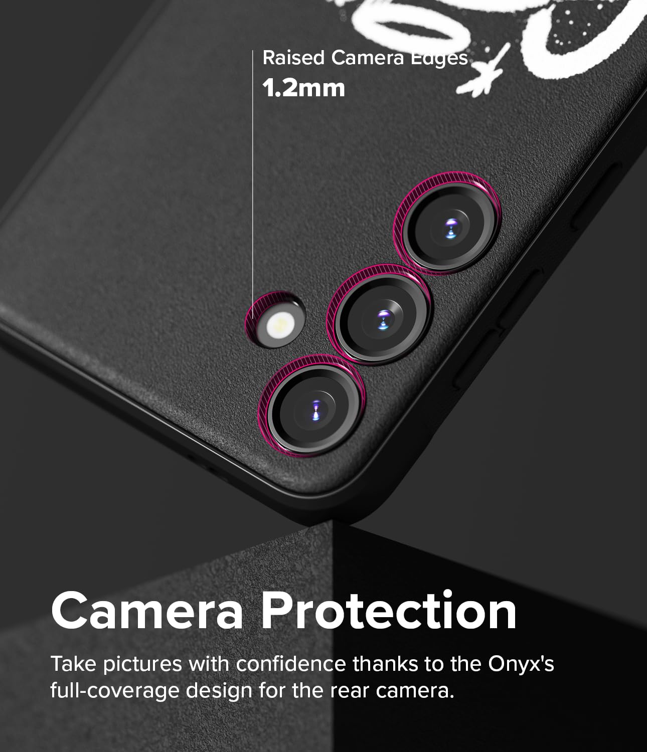 Funda Samsung Galaxy S24 Plus Ringke Onyx Graffiti 2 Antihuellas y Antideslizante