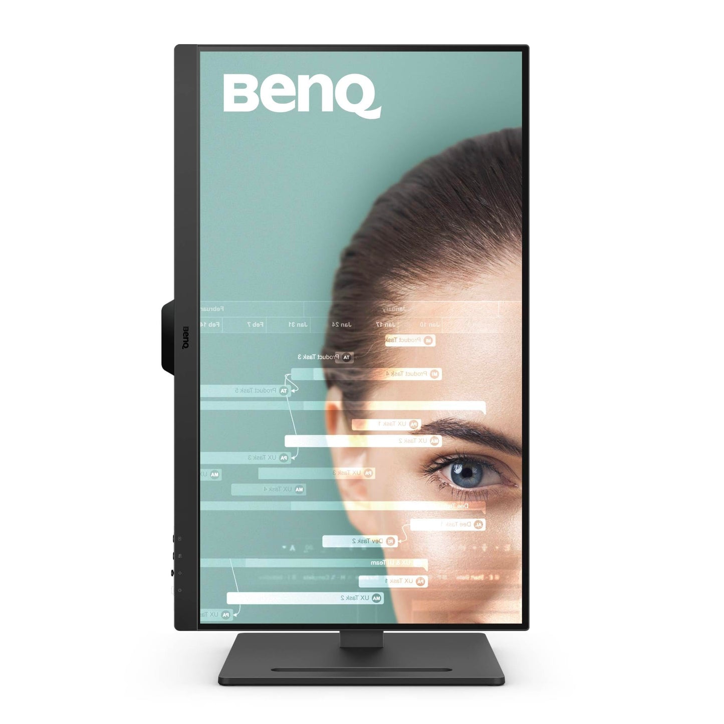 BenQ Monitor GW2790T 27" IPS 1080p, FHD, 100 Hz, Eye-Care, diseño ergonómico (Gira 90°), 99% sRGB, VESA MediaSync, HDMI, Display Port, sin Parpadeo, luz Azul de Baja Intensidad, Modo de codificación