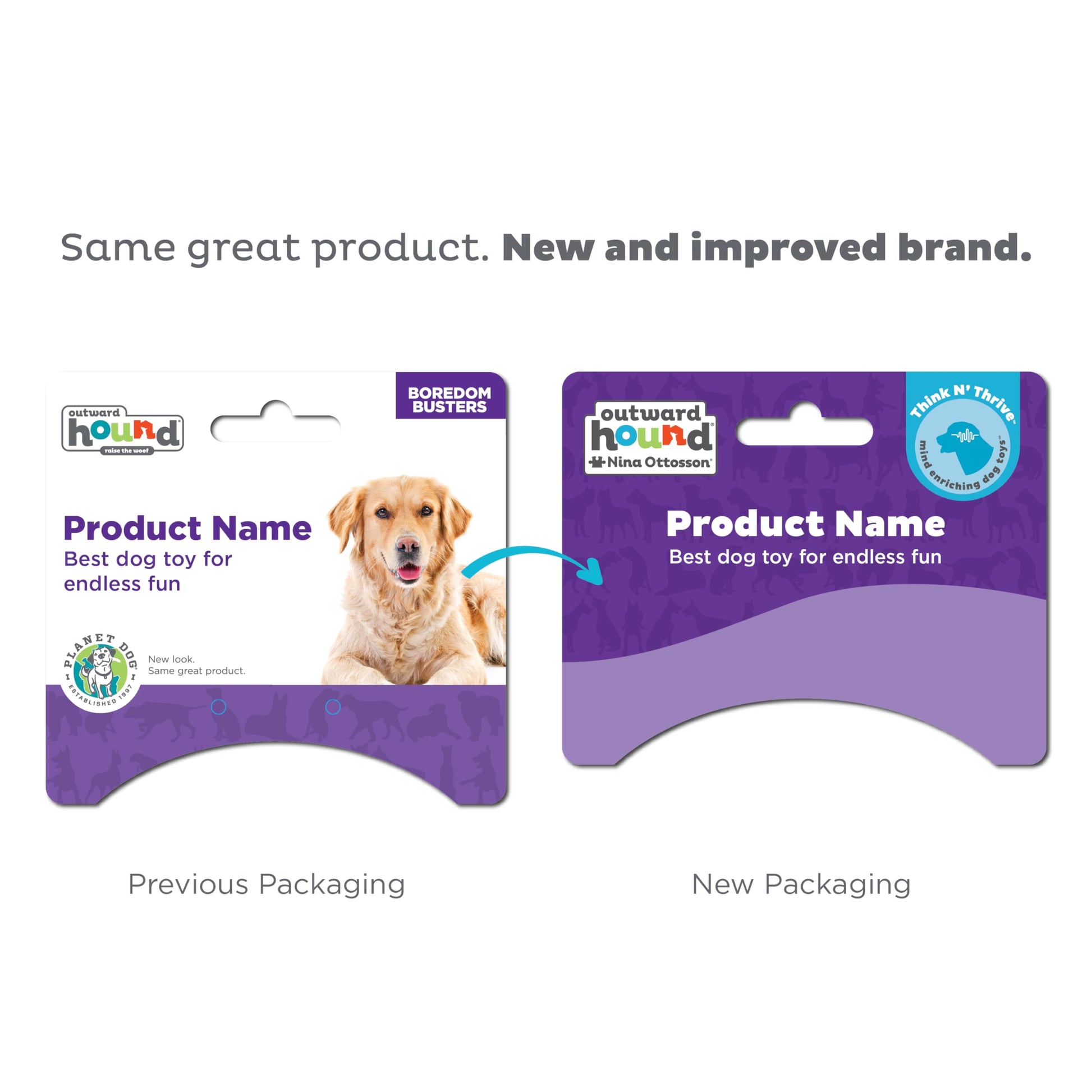 Juguete Interactivo Planet Dog Orbee-Tuff Lil' Snoop Morado dispensador de golosinas para Perro Pequeño