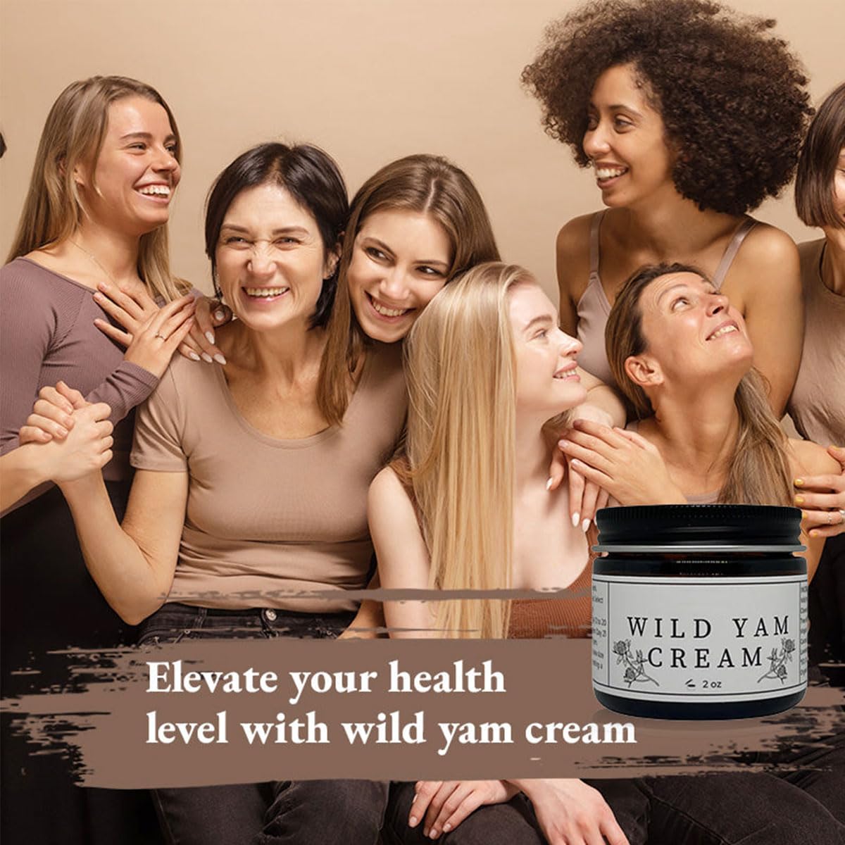 Slipasikao Wild Yam Cream，Natural Organic Wild Yam Balancing Cream For Restoring Hormonal Balance, Firming Anti-Aging Facial Moisturizer (2 PCS)