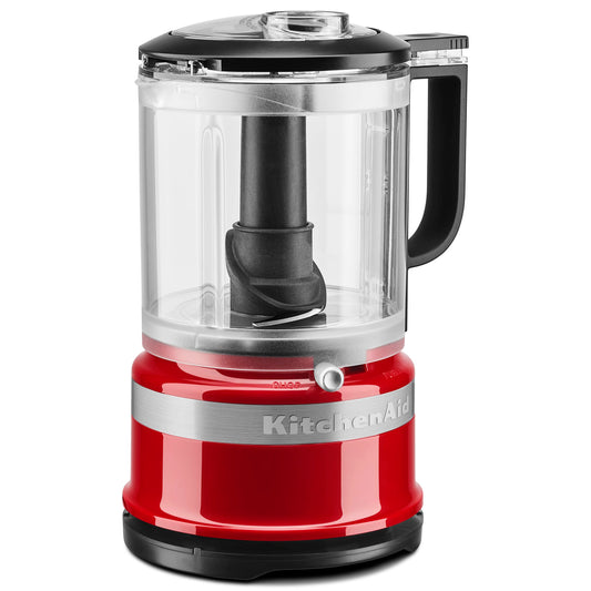 KitchenAid - Picadora de alimentos KFC0516ER, accesorio para batir, 5 tazas, color rojo imperial