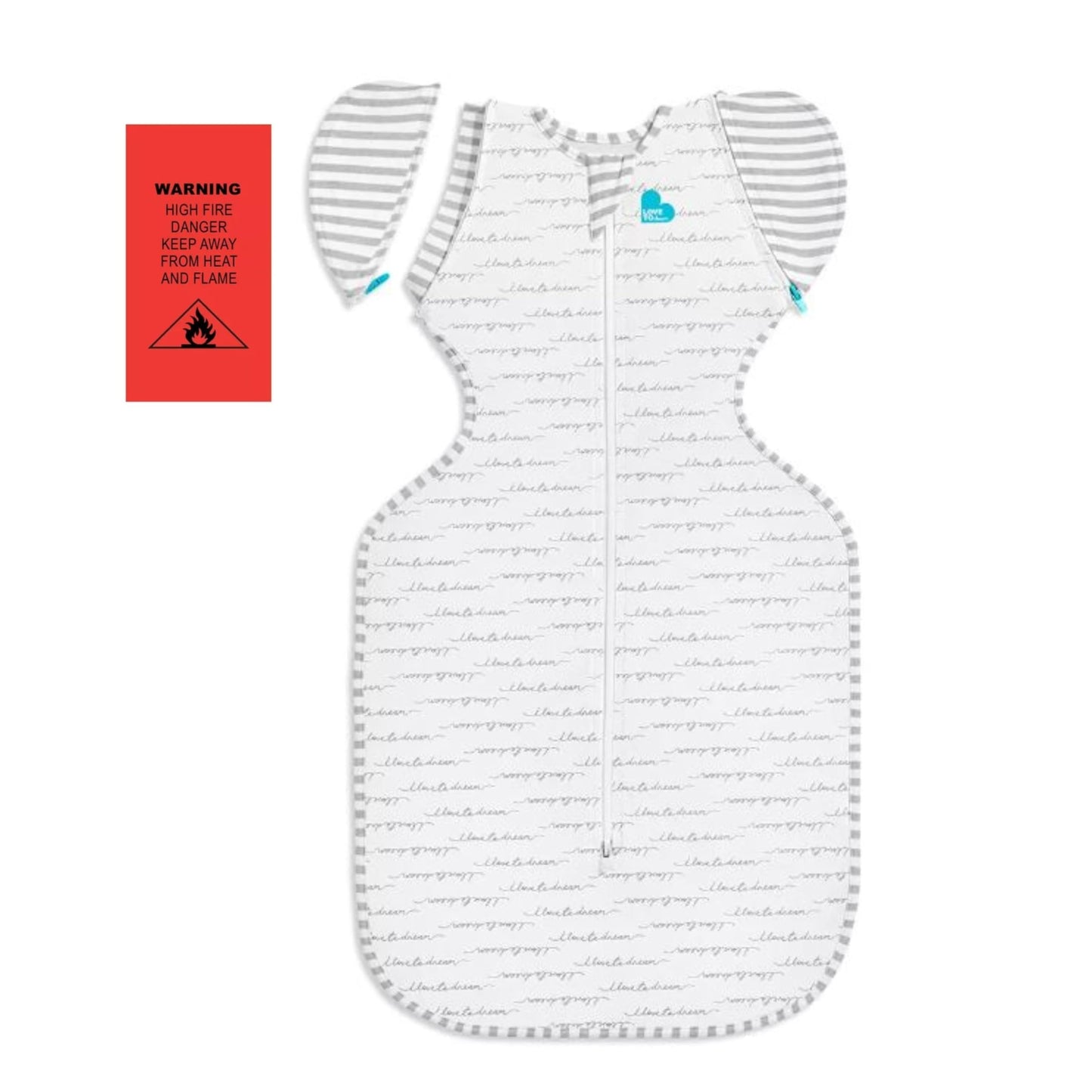 Love To Dream Swaddle UP, Saco para Dormir Bebe de Transición Ideal para el Sueño Cómodo - Saquitos para Dormir Bebe 8.6-10.9 Kg para Climas de 20°C - 24°C - Costal de Algodón Color Blanco