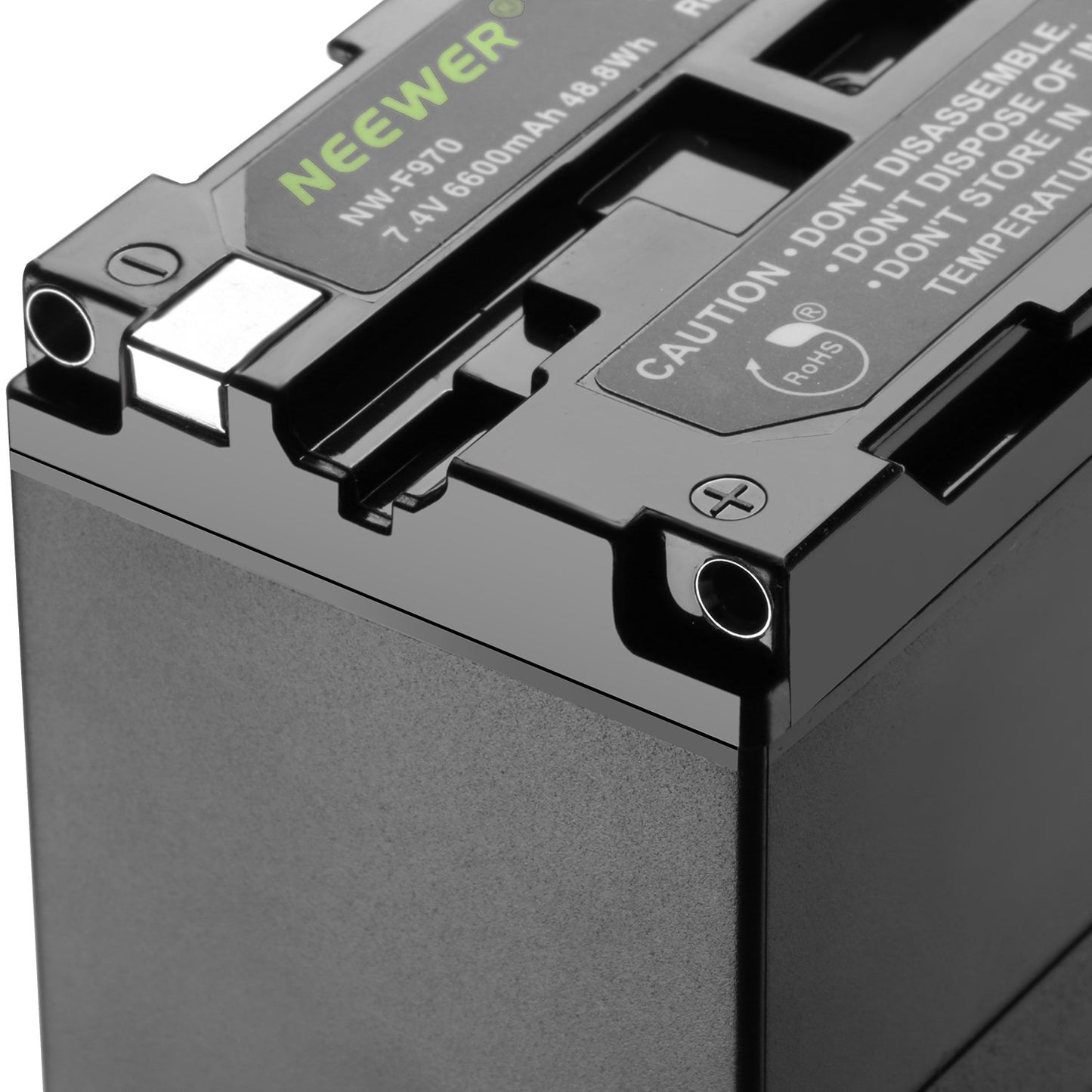 Batería Li-ion Neewer 6600mAh de Reemplazo para Sony NP-F970 NP-F960 NP-F975 NP-F570 NP-F750 NP-F770 LED de Video y Monitor