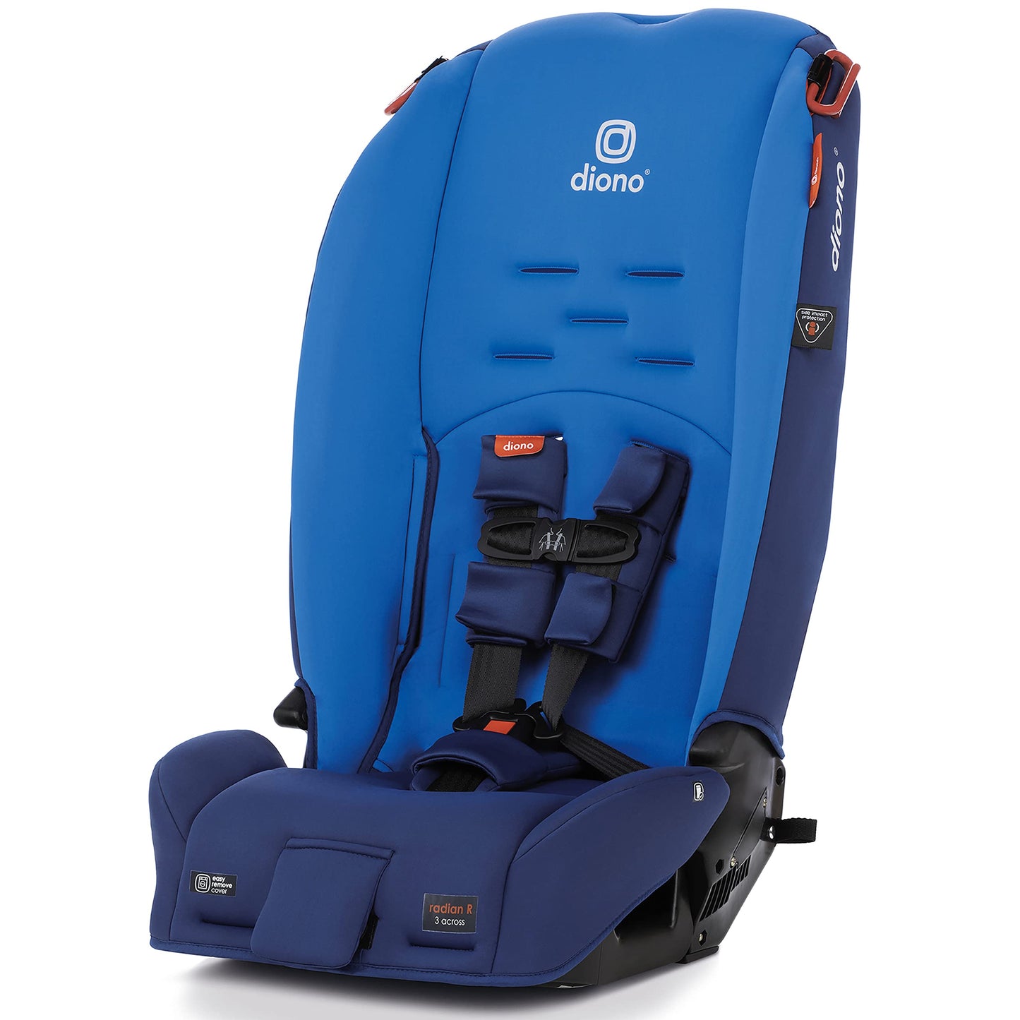 Diono Radian 3R, asiento de coche convertible 3 en 1, orientado trasero y orientado hacia adelante, asiento de coche de 10 años, ajuste delgado de 3 pulgadas, cielo azul