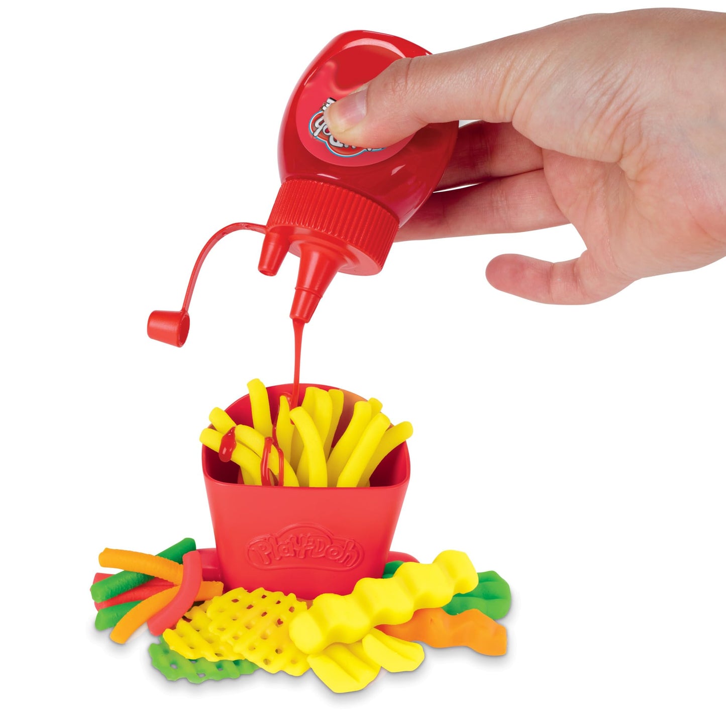 Playset de Cocina Play Doh Máquina de Espirales Fritas