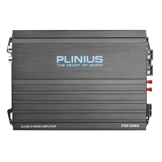 Amplificador de Audio de Coche Plinius Monobloque Clase D 1000 Vatios con Control Remoto de Subwoofer RMS