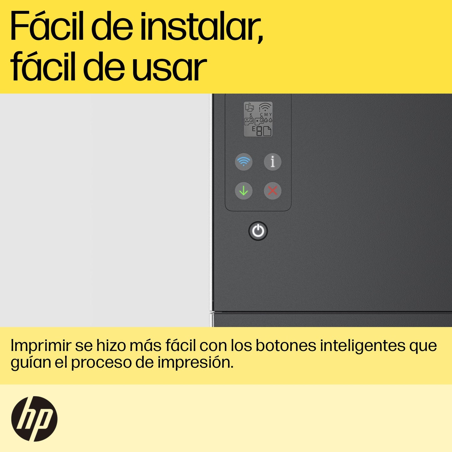 HP Impresora Smart Tank 210, Tinta Continua, Color, Wi-Fi,USB, Bluetooth, Dúplex (Doble Cara) Manual, Impresión Smart App, hasta 2 años de Garantía* (3D4L3A)