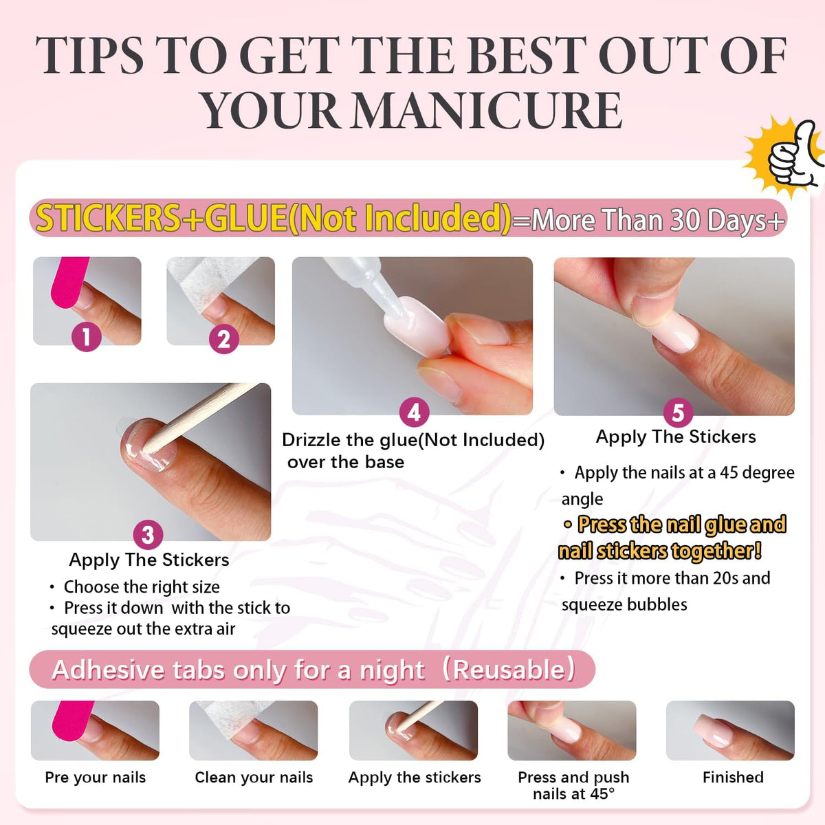 SXVME Uñas postizas francesas rojas y negras, cortas, ovaladas y redondas, con pegamento, uñas postizas cortas con degradado, uñas postizas acrílicas hechas a mano de gel, uñas de almendra natural par