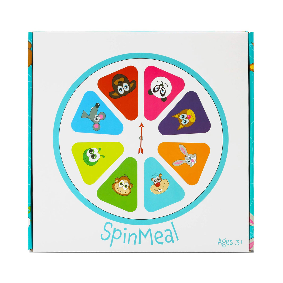 SpinMeal Plate - Healthy Nutrition Plate for Picky Eaters - Spin the Arrow - Meals Are Fun Again