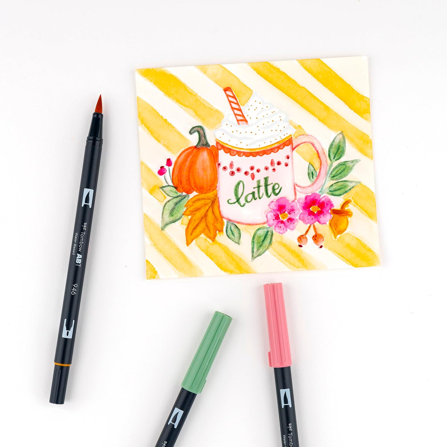 Marcadores de Doble Punta Tombow Pumpkin Spice Paquete de 6 Artículos