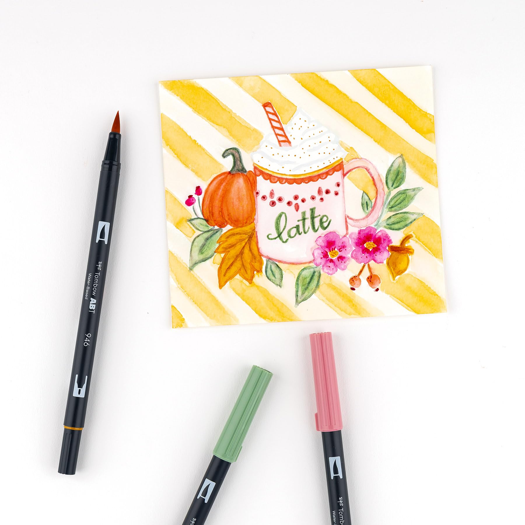 Marcadores de Doble Punta Tombow Pumpkin Spice Paquete de 6 Artículos