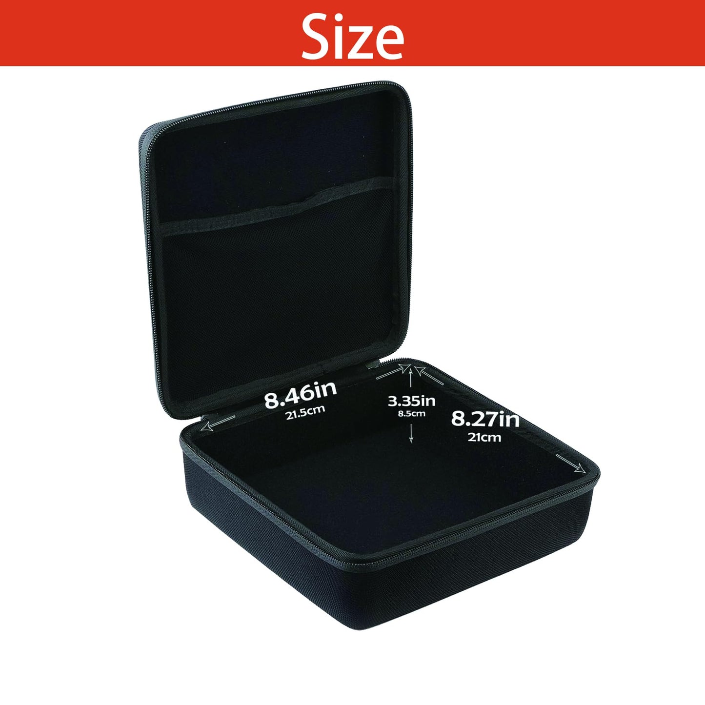 Khanka - Carcasa Rígida de Repuesto para Taladro Inalámbrico Black+Decker LDX120C/LD120VA (Solo Caja)
