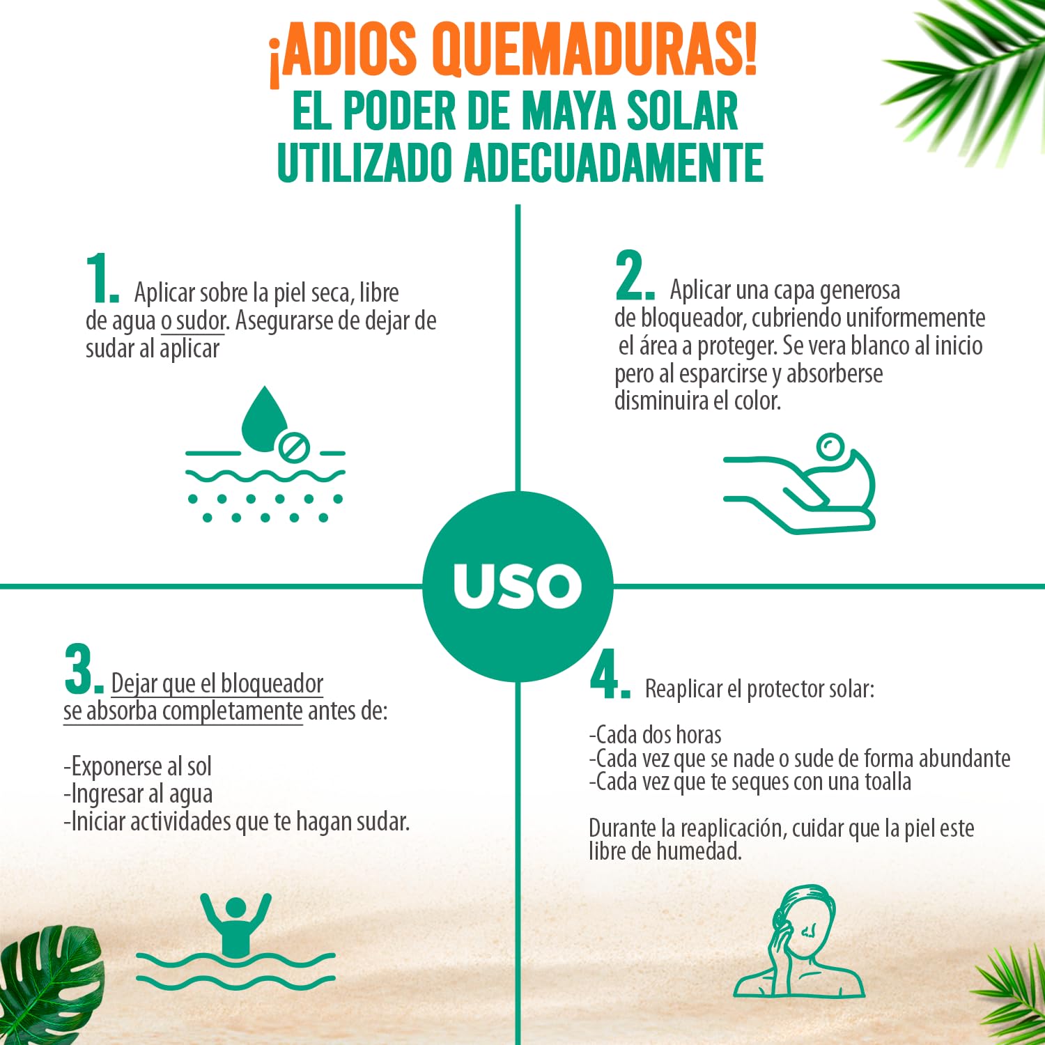Maya Solar. Bloqueador Solar Corporal. 100% Ingredientes Naturales Minerales SPF 50+ Uso Diario 204 ml