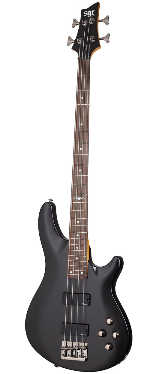 Sgr By Schecter ISSGRC4BASSMSK Bajo Electrico C-4 Bass, Negro Medianoche Negro Medianoche