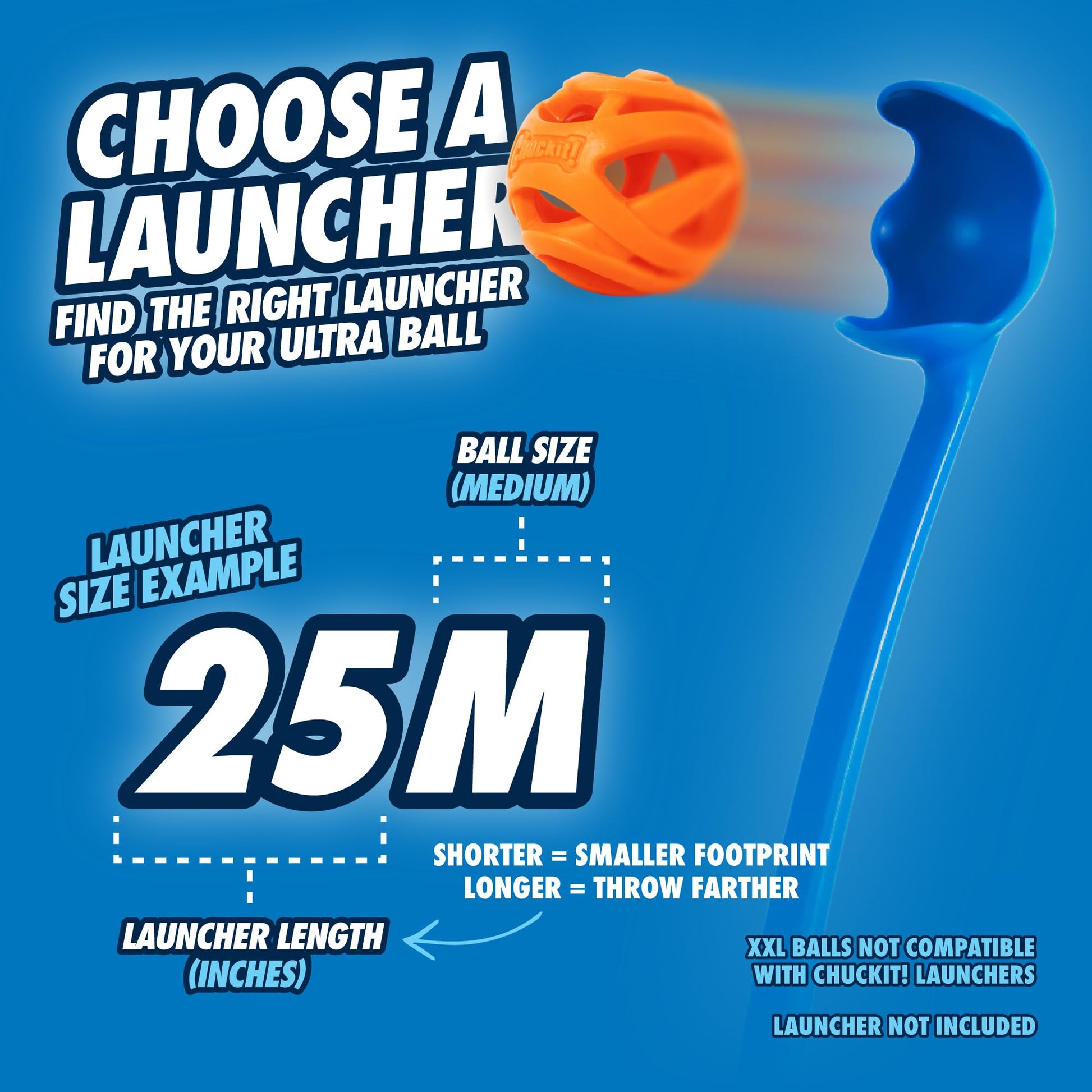 CHUCKIT! Large Durable Breathe Right Dog Ball