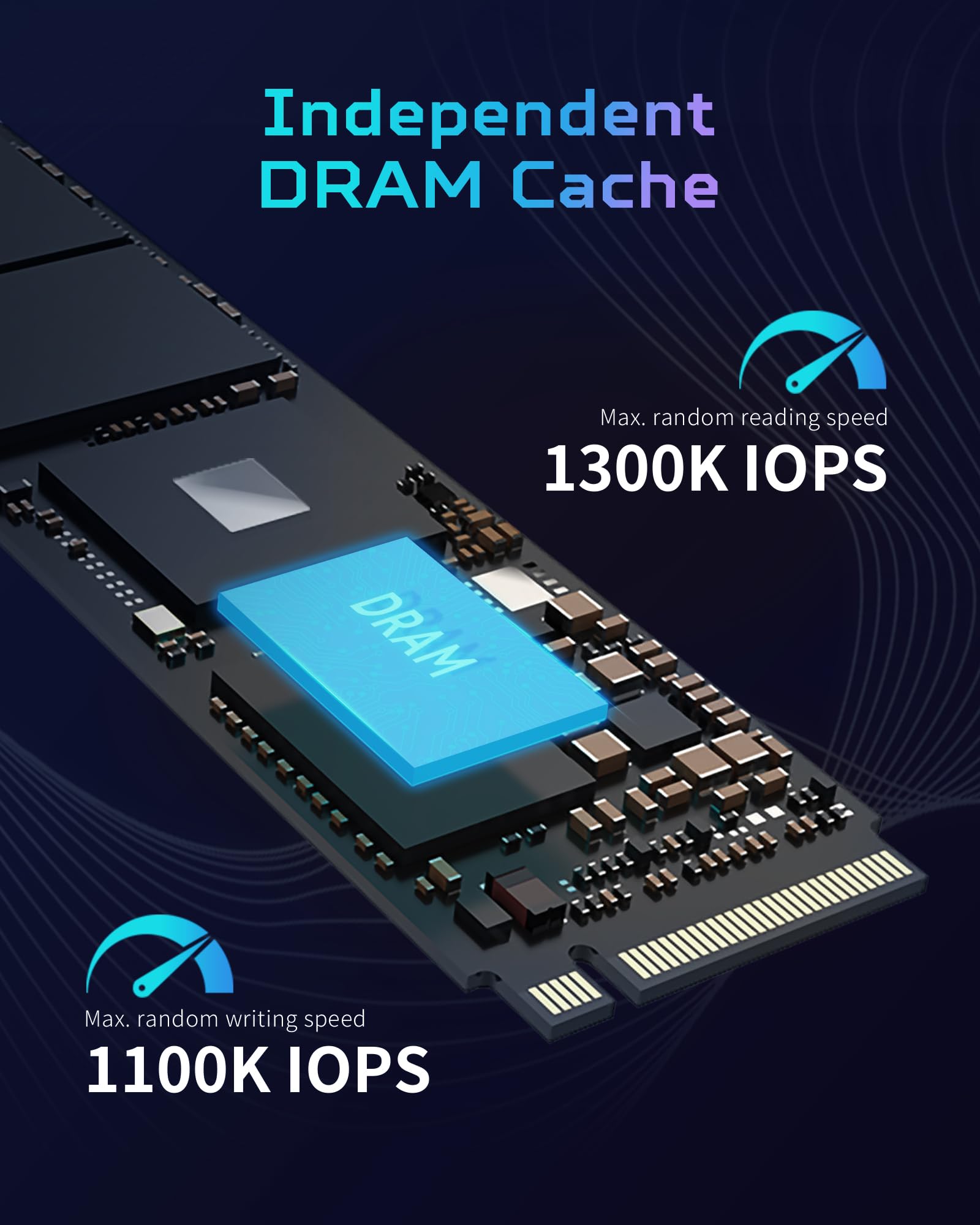 Unidad de Estado Sólido Acer Predator GM7000 1TB NVMe Gen4 Gaming