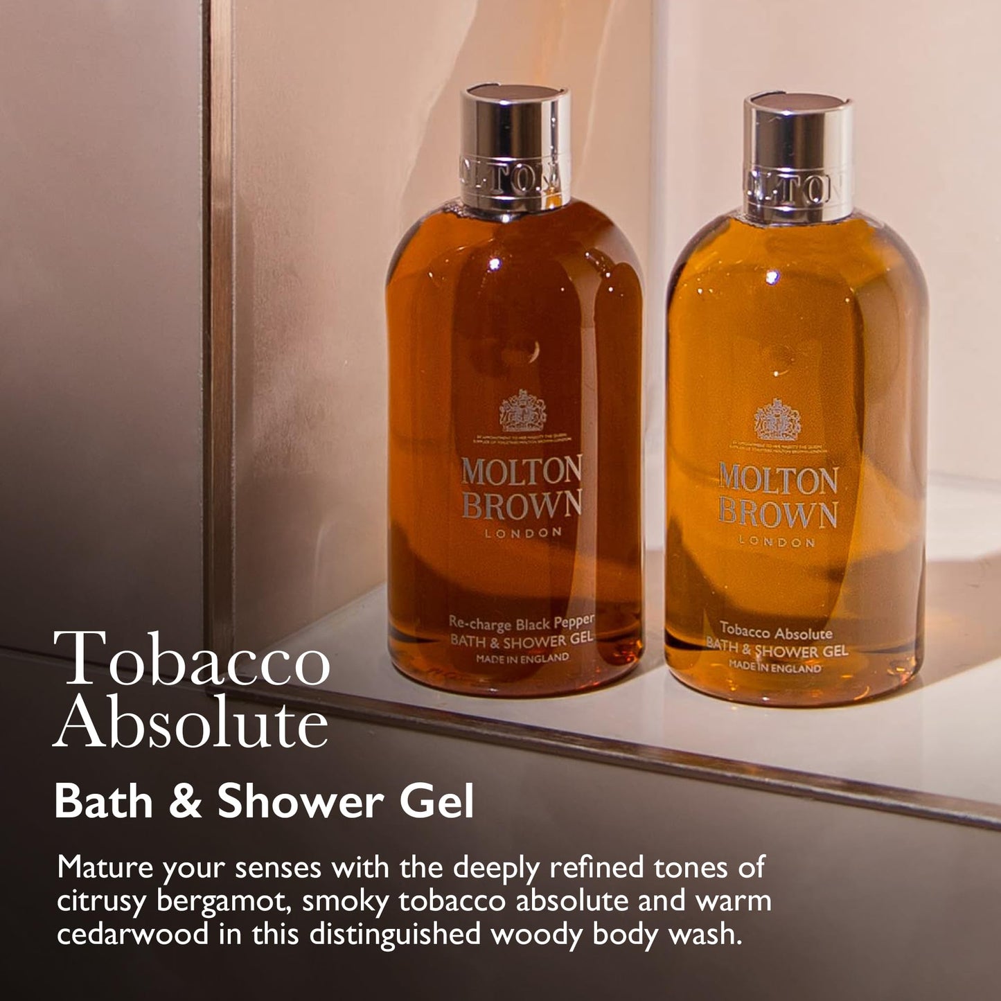 Molton Brown Bath & Shower Gel, Tobacco Absolute, 10 oz.