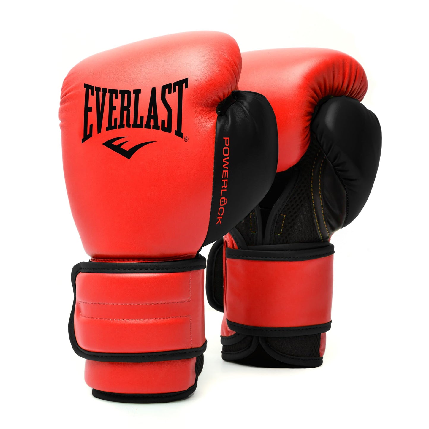 Guante de Entrenamiento Everlast PowerLock2 Rojo Negro 16 Onzas