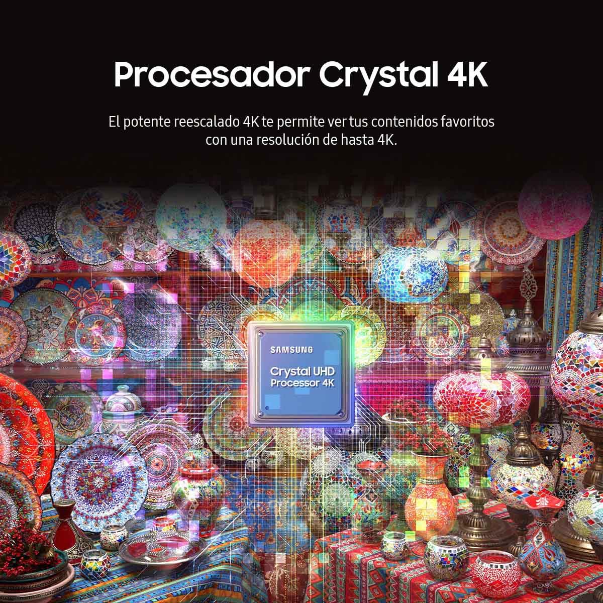 Smart TV Samsung 4K Crystal UHD 50 Pulgadas