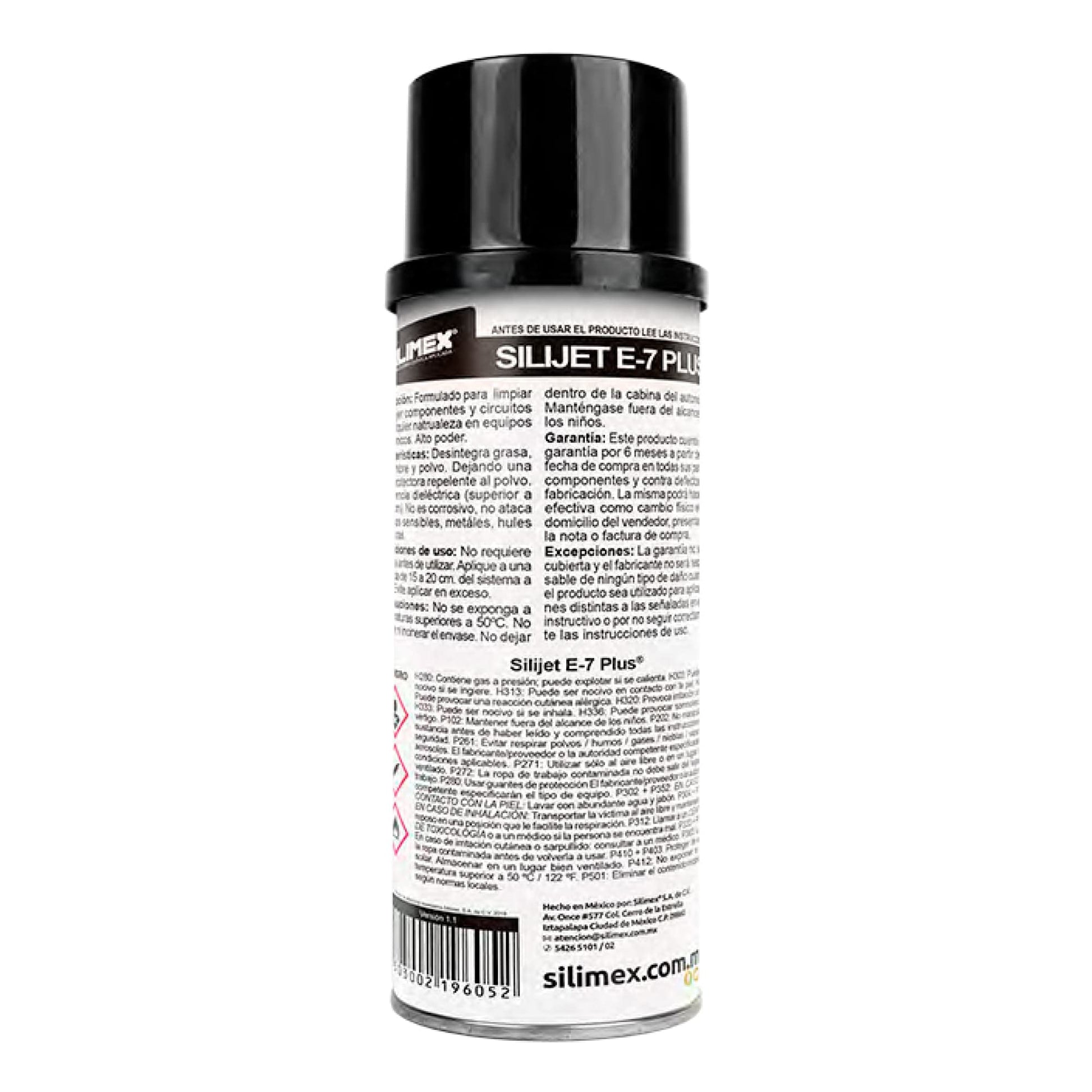 Limpiador de alto poder SILIMEX para circuitos de alta y baja potencia de 454ml.