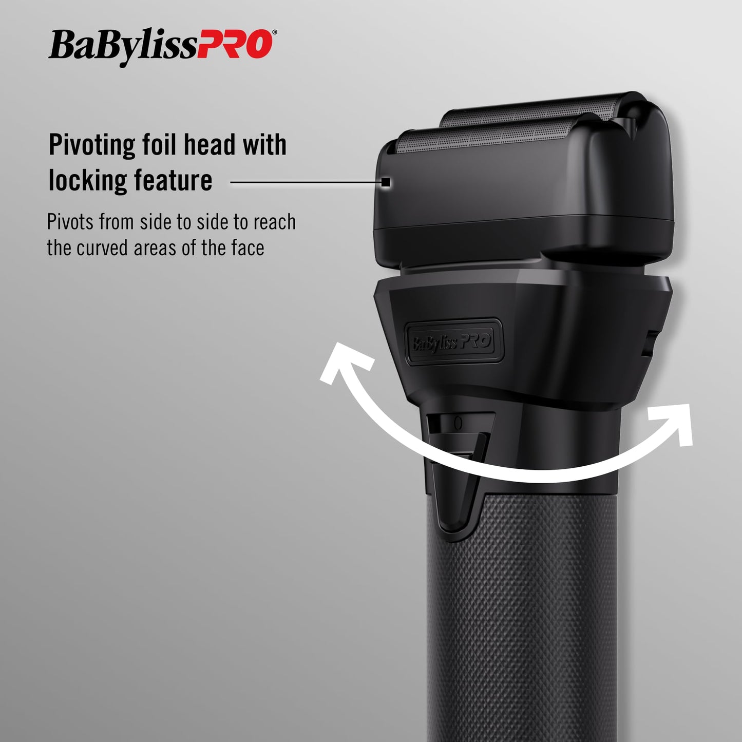 BaBylissPRO FXONE BLACKFX - Afeitadora de doble lámina de metal