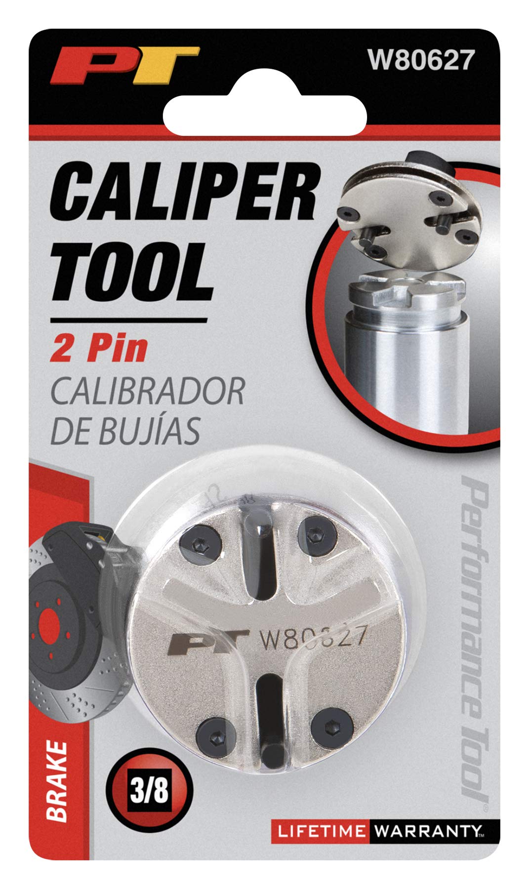 Performance Tool W80629 - Rotor de freno de 1/2 pulgadas, piedra de bola flexible de grano 120