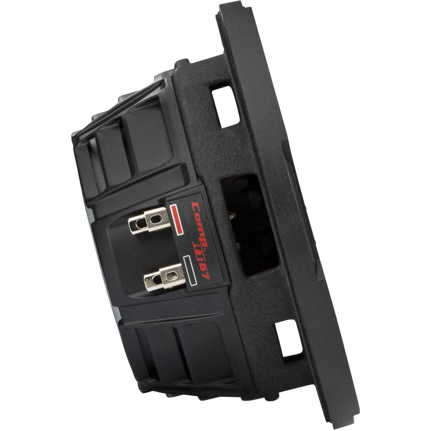 KICKER 48CWRT674 CompRT Subwoofer de 6.7 pulgadas, DVC, 4 ohmios