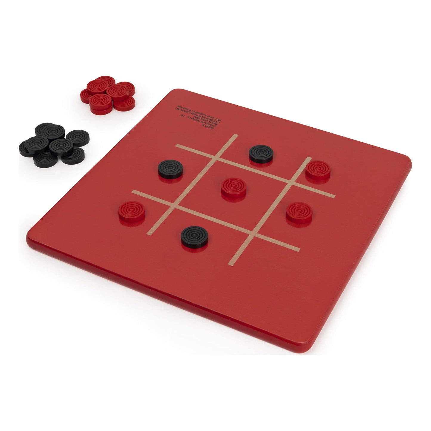 Spin Master FAO Schwarz Wood Chess Checkers and Tic-TAC-Toe Set de Estrategia Clásicos, 2 Jugadores, A Partir de 6 años