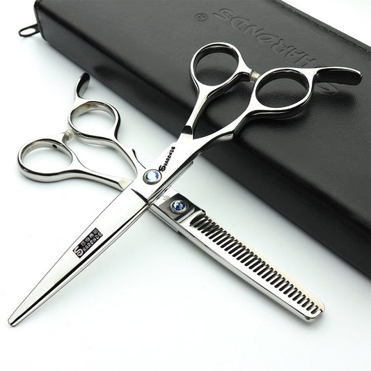5.5/6" Tijeras de peluquero zurdo para cabello (6" 2pc)